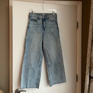 Old Navy Classic Blue High-Rise Wide-Leg Jeans